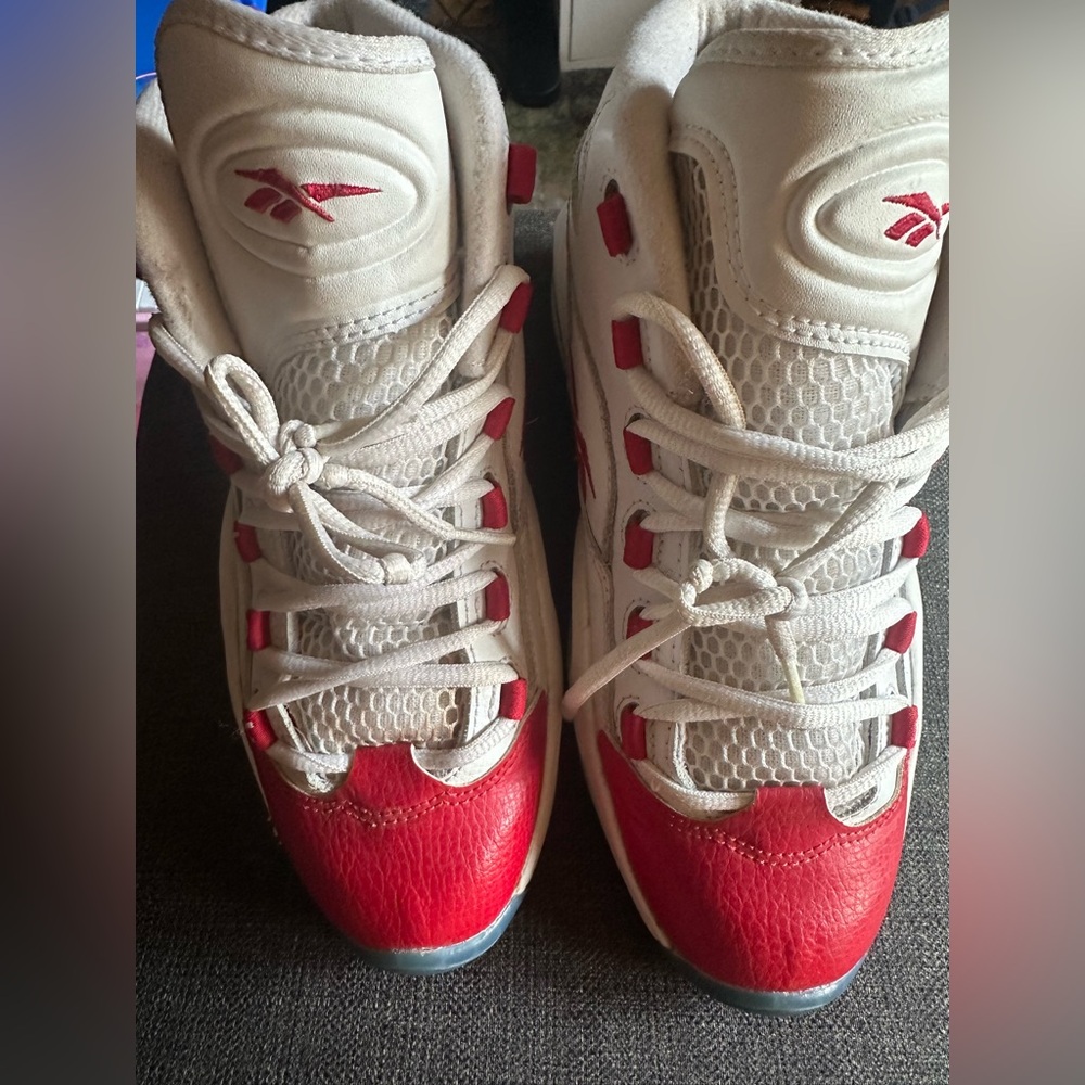 Reebok Question Mid 2016 Red Toe